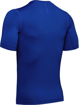 blue under armour compression shirt