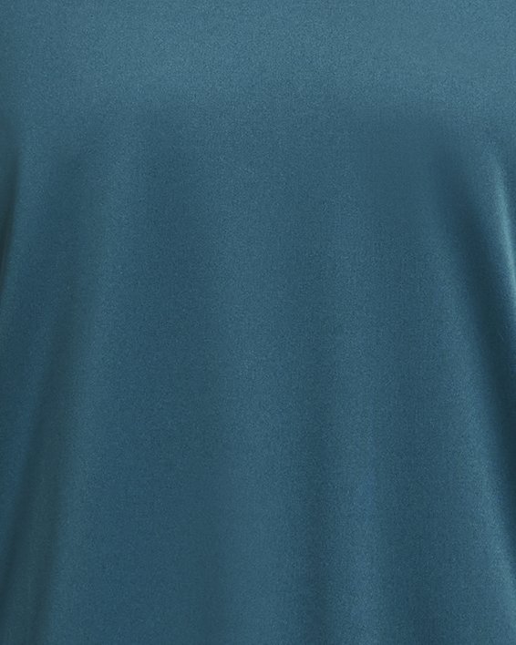 Camiseta Manga Corta con Cuello en V UA Velocity para Hombre, Blue, pdpMainDesktop image number 2