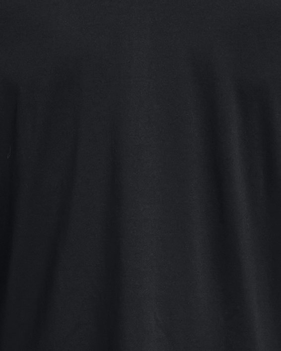 Herenshirt UA Tech™ met korte rits en lange mouwen, Black, pdpMainDesktop image number 4