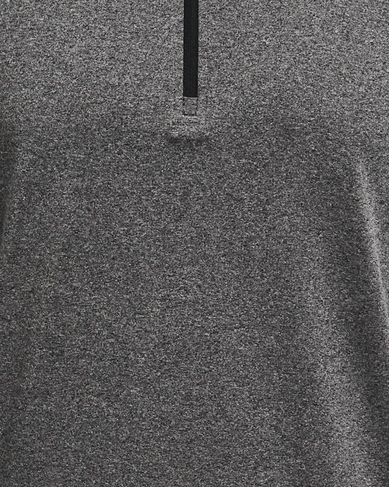 Herren UA Tech™ Shirt mit ½-Zip, langärmlig, Gray, pdpMainDesktop image number 5