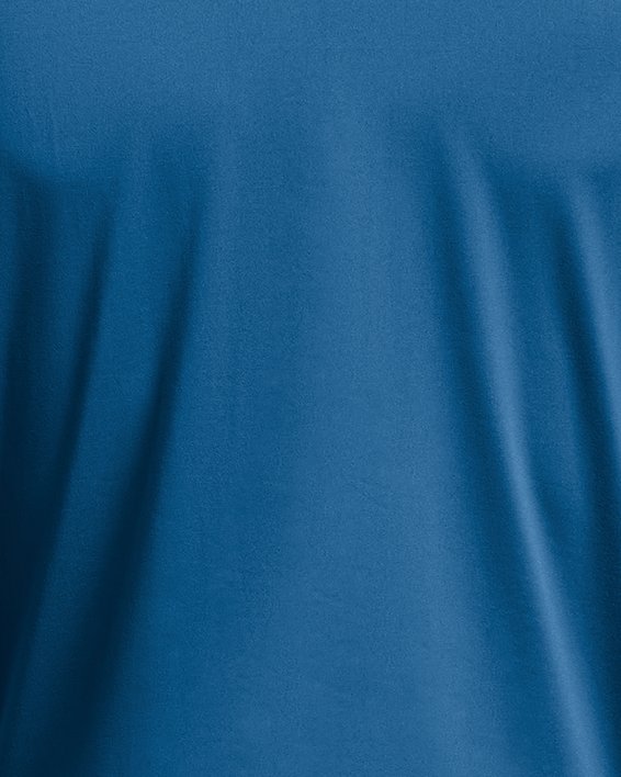 Męska koszulka z długim rękawem i zapięciem na zamek do połowy długości UA Tech™, Blue, pdpMainDesktop image number 3