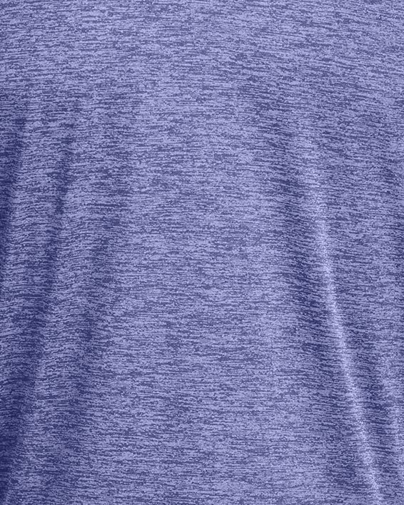 Men's UA Tech™ ½ Zip Long Sleeve in Purple image number 3