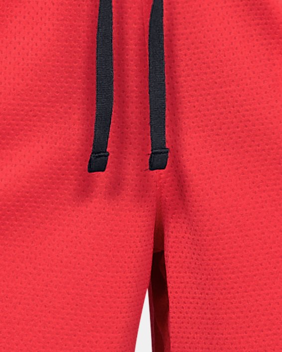 UA Tech Mesh Shorts in Red image number 4