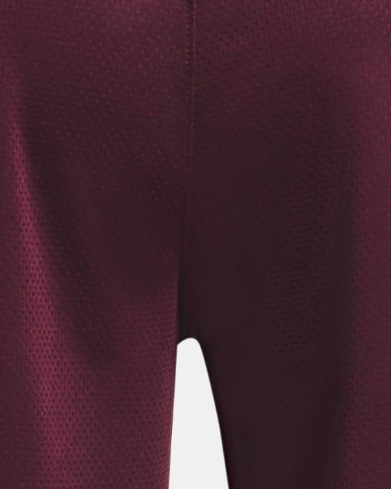 Men's UA Tech™ Mesh Shorts in Maroon image number 5