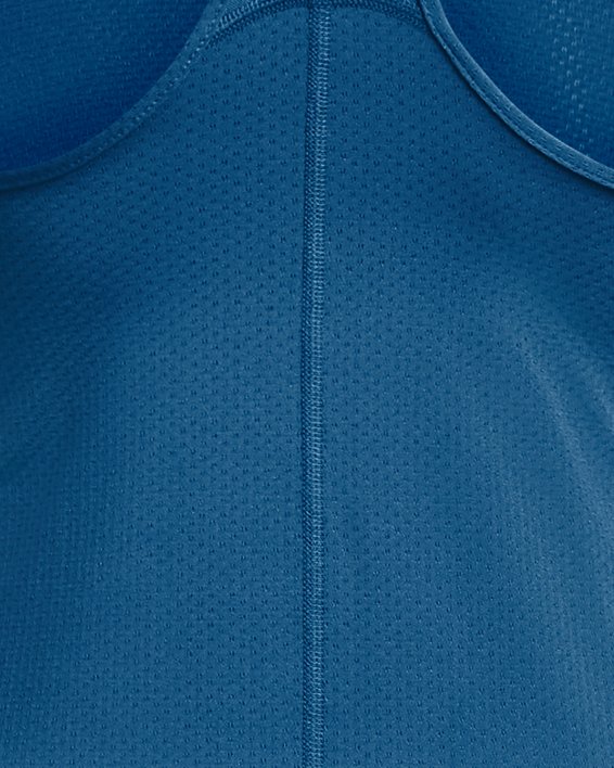 Camiseta sin mangas HeatGear® Armour para mujer, Blue, pdpMainDesktop image number 5