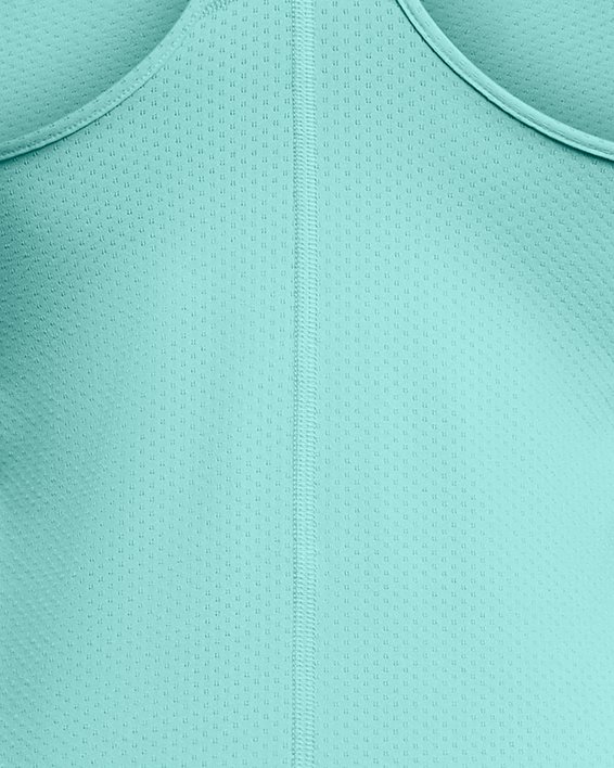 Damska sportowa koszulka bez rękawów HeatGear® Armour Racer, Green, pdpMainDesktop image number 4