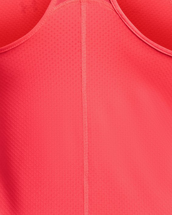 Camiseta de tirantes HeatGear® Armour Racer para mujer, Red, pdpMainDesktop image number 7