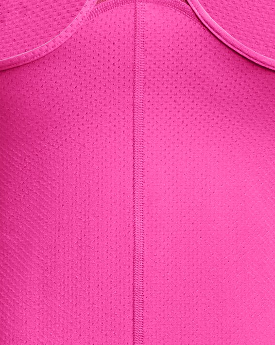 Women's HeatGear® Armour Racer Tank in Pink image number 5