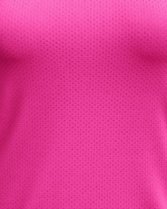 Women's HeatGear® Armour Racer Tank in Pink image number 4
