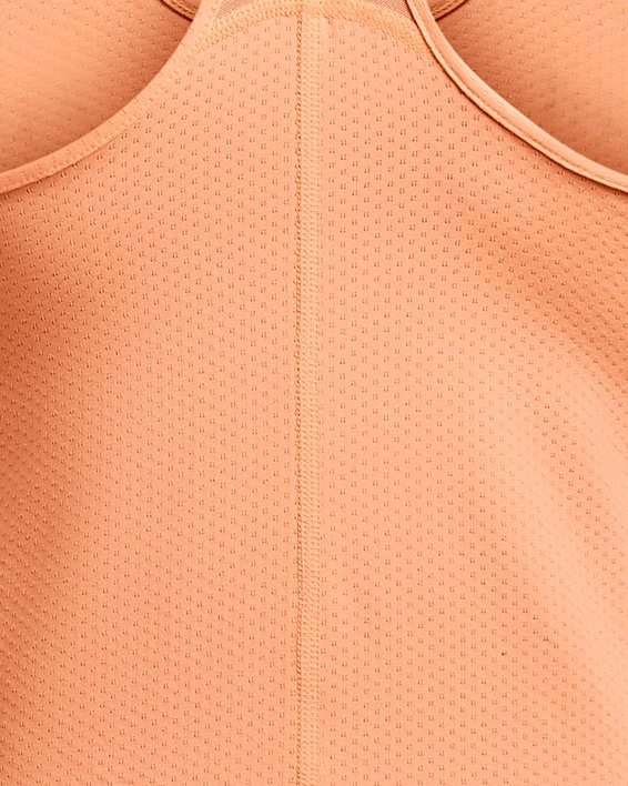 เสื้อกล้าม HeatGear® Armour Racer สำหรับผู้หญิง in Orange image number 5