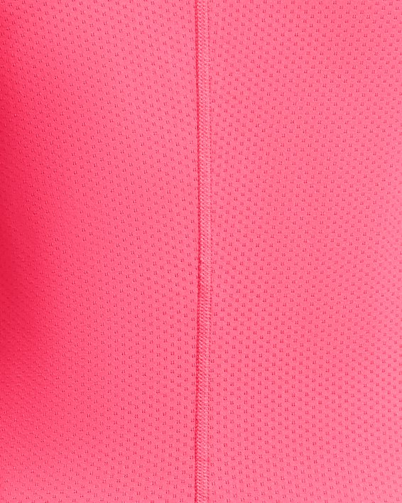 女士HeatGear® Armour短袖T恤 in Pink image number 5