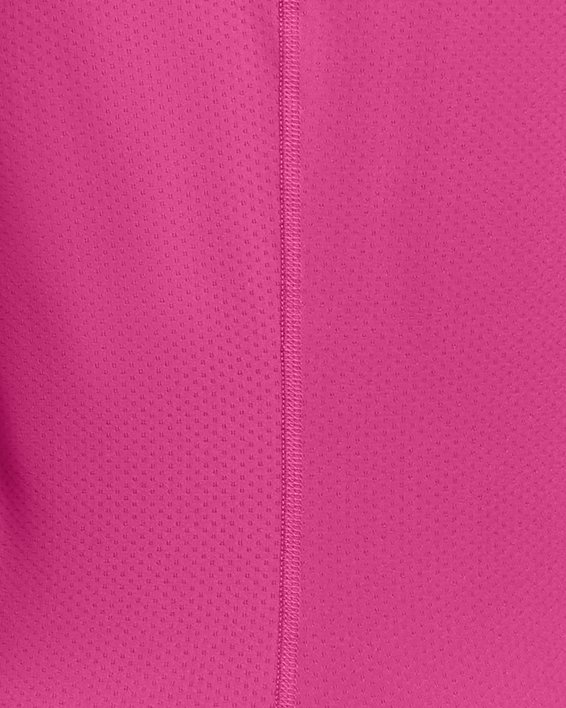 Damen HeatGear® Armour Kurzarm-Oberteil, Pink, pdpMainDesktop image number 4