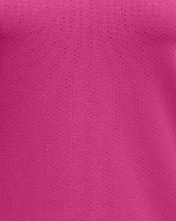 Damesshirt HeatGear® Armour met korte mouwen, Pink, pdpMainDesktop image number 3