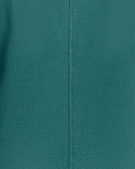 女士HeatGear® Armour短袖T恤 in Green image number 5