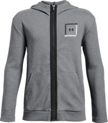 ua unstoppable double knit full zip