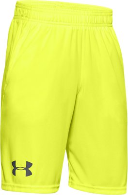 yellow under armour shorts