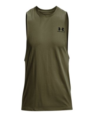 Under Armour Men's UA Sportstyle Left Chest Cut-Off Tank. 5