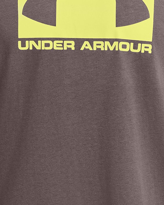 Men's UA Boxed Short Sleeve T-Shirt in Gray image number 4