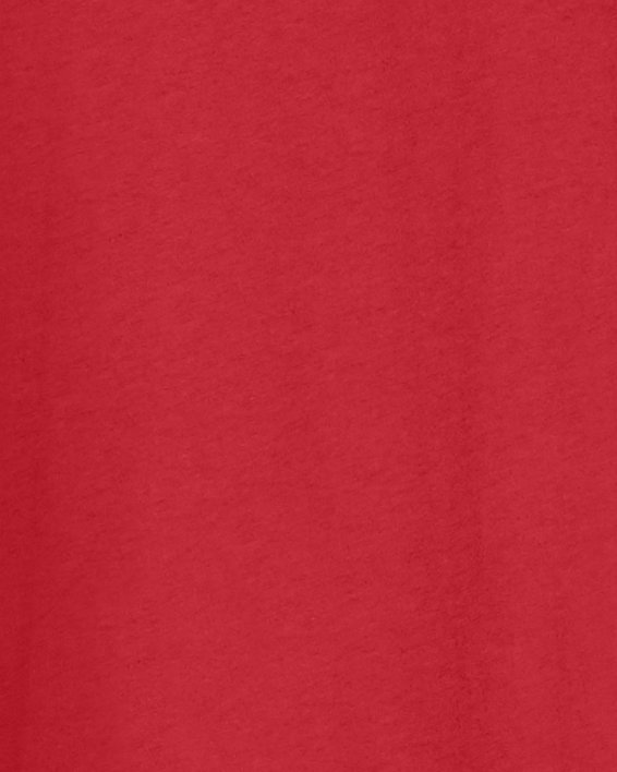 Men's UA Big Logo Short Sleeve T-Shirt, Red, pdpMainDesktop image number 4
