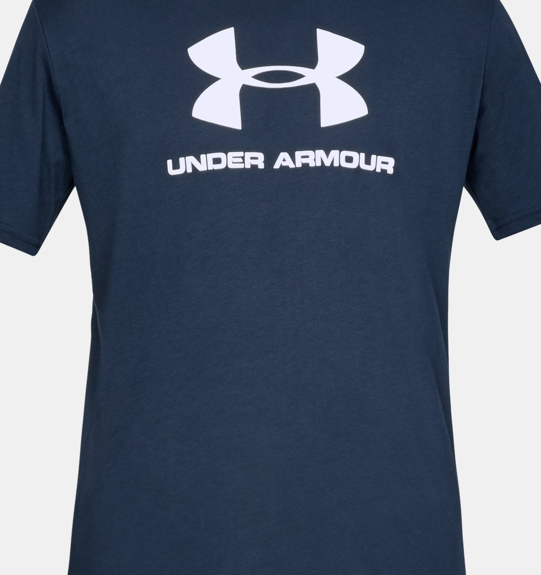Maglia a maniche corte UA Logo Embroidered Heavyweight da uomo