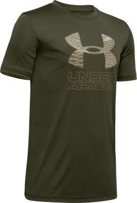 under armour logo t shirt