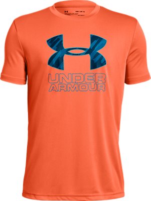 under armour shirt orange