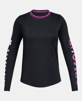 Girls' UA SPWW Long Sleeve 2 Colors Available $30