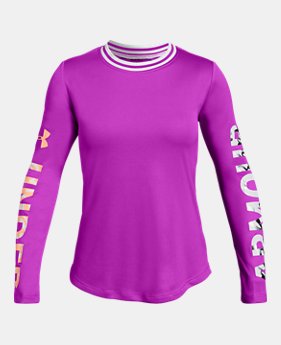 Girls' UA SPWW Long Sleeve 2 Colors Available $30