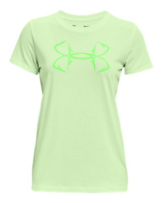 Under Armour Women's UA Fish Hook Logo T-Shirt. 5
