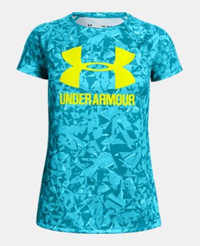 Girls' UA Big Logo Novelty T-Shirt 1 Color Available $25