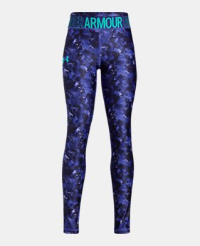 Girls' HeatGear® Armour Novelty Leggings 5 Colors Available $40