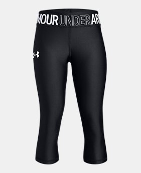 New Arrival Girls' HeatGear® Armour Capri 1 Color Available $30