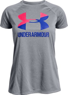 girls under armour tops