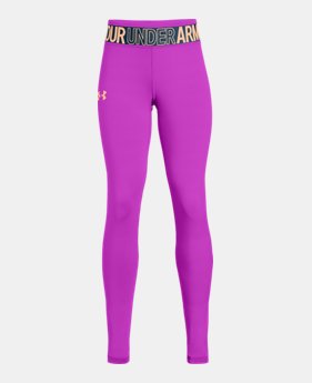 Girls' HeatGear® Armour Leggings 3 Colors Available $35