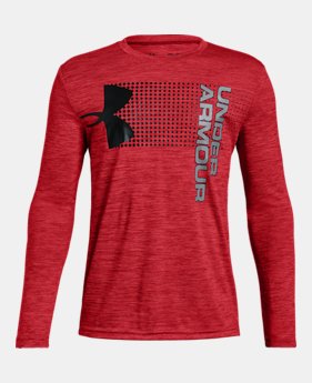 Boys' UA Crossfade Long Sleeve 1 Color Available $25