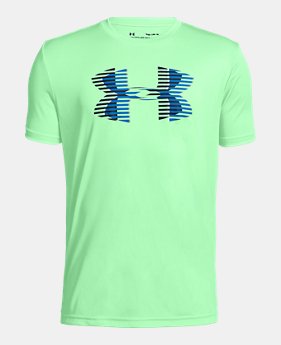 Boys' UA Tech™ Big Logo Solid T-Shirt $20