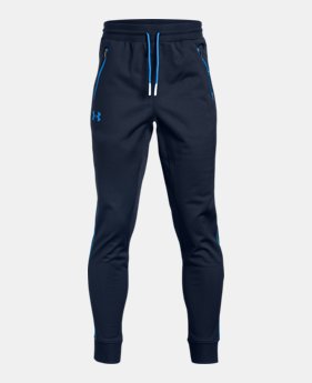 New Arrival Boys' UA Pennant Tapered Pants 1 Color Available $40