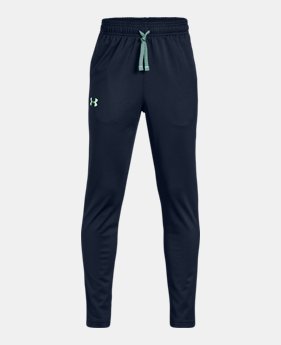 New Arrival Boys' UA Brawler 2.0 Tapered Pants 5 Colors Available $35