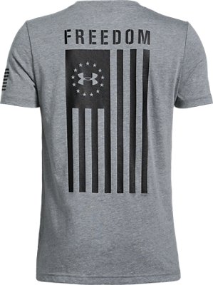 boys under armour freedom shirt