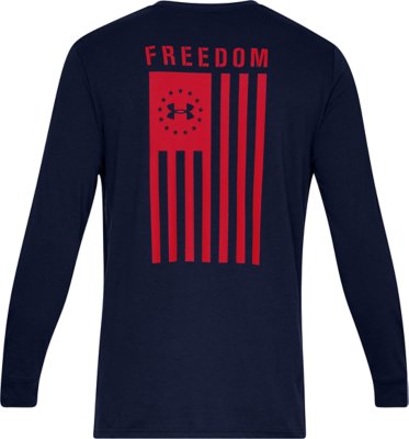UA Freedom Flag Long Sleeve T-Shirt 