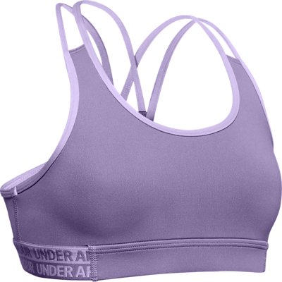 under armour purple sports bra