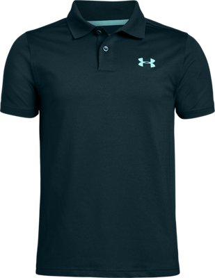 Boys' UA Performance Polo Textured, Batik, , Batik, Click to view full size