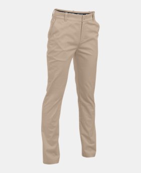 New Arrival Boys' UA Uniform Chino Slim Fit Pants 1 Color Available $50