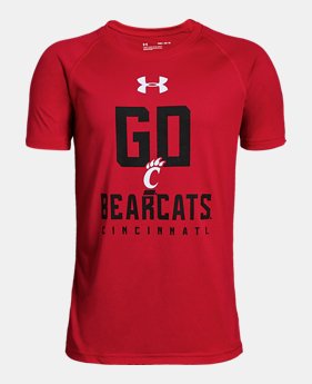 New Arrival Boys' UA Tech™ Collegiate Short Sleeve 1 Color Available $30