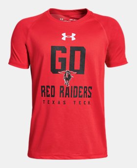 New Arrival Boys' UA Tech™ Collegiate Short Sleeve 1 Color Available $30