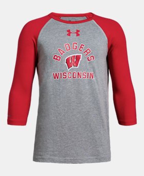 New Arrival Boys' UA Freestyle Baseball Collegiate Long Sleeve Shirt 5 Colors Available $32