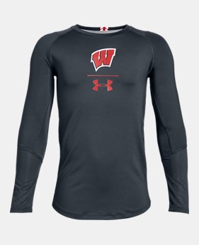 New Arrival Boys' UA MK-1 Collegiate Long Sleeve Shirt 1 Color Available $36