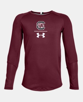 New Arrival Boys' UA MK-1 Collegiate Long Sleeve Shirt 1 Color Available $36