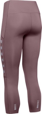 Under Armour Women's UA Qualifier Speedpocket Roadside Runway Crop. 6