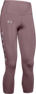 Under Armour Women's UA Qualifier Speedpocket Roadside Runway Crop. 5